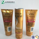 AL Eco freundliches glattes kosmetisches Verpackensperrenkunststoffrohr mit Fensterentwurfschemikalienbeständigkeit für hairpack