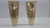 Goldene Beschichtungs-Aluminiumsperren-flaches ovales Rohr mit transparenter PMMA-Kappe