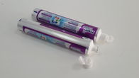 druckte mehrfache Farbe 160g Plastikaluminiumfolie-Laminierungs-Zahnpasta-Verpackenschrauben-leichten Schlag auf Kappe