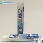 Leere Zahnpasta-kosmetisches Creme-Laminats-Rohr, Aluminiumsperre lamelliertes Zahnweißungs-Rohr