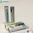Zahnpasta-Behälter-kosmetisches Rohr, glatter Pressungs-Aluminiumplastik lamelliertes Rohr