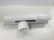 Großes Überwurfmutter-Aluminium - Plastik lamelliertes nachfüllbares Zahnpasta-Rohr