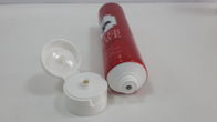 Aluminiumfolie-kosmetisches Verpackenrohr mit flexiblem Drucken, Schraube an der Kappe