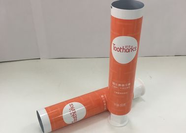 Lamellierte Zahnpasta-Röhrenverpackung ABL 250/12 weißes Netz mit Doktor Cap