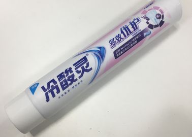 ZAHNPASTA-Röhrenverpackung der leichten Berührung Plastikdes effekt-ABL mit speziellem Material